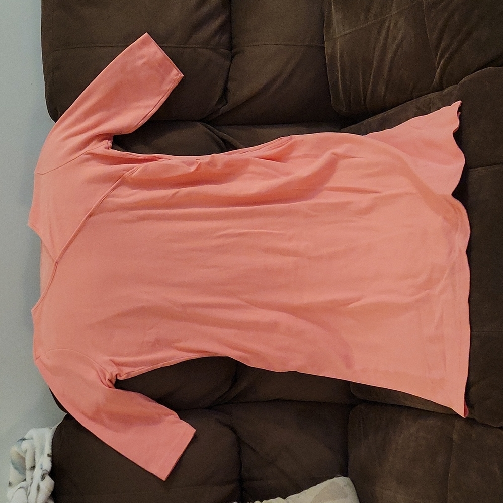 Faux wrap dress